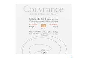 Avène Couvrance Kompakt Creme-make-up Reichhaltig Beige 10g, A-Nr.: 4782057 - 01