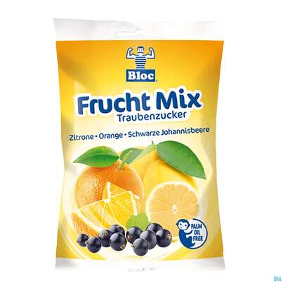 Bloc Traubenzucker Beutel Frucht Mix 75g, A-Nr.: 0753308 - 02