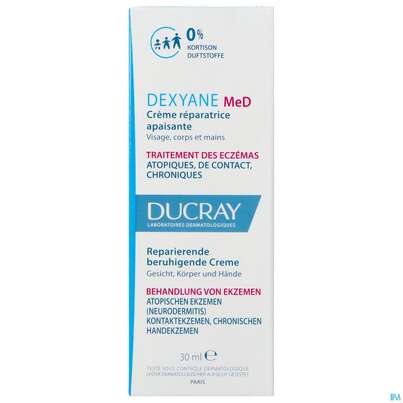 Sie sehen eine Packung Ducray Dexyane Med Creme Neu 30ml, Produktbild: 01 Ducray Dexyane Med Creme Neu 30ml, A-Nr.: 5676417 - 01