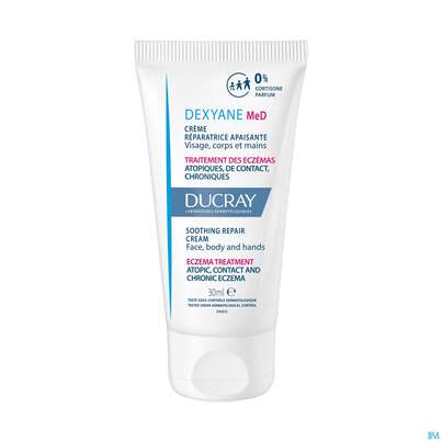 Sie sehen eine Packung Ducray Dexyane Med Creme Neu 30ml, Produktbild: 03 Ducray Dexyane Med Creme Neu 30ml, A-Nr.: 5676417 - 03