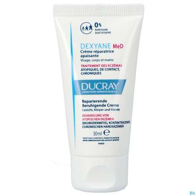 Sie sehen eine Packung Ducray Dexyane Med Creme Neu 30ml, Produktbild: 08 Ducray Dexyane Med Creme Neu 30ml, A-Nr.: 5676417 - 08