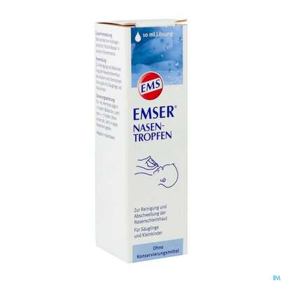 Sie sehen eine Packung Nasen Tropfen Emser 10ml, Produktbild: 02 Nasen Tropfen Emser 10ml, A-Nr.: 4941998 - 02