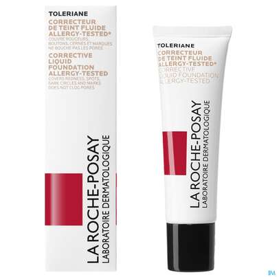 Sie sehen eine Packung La Roche Posay Koerperpflege Toleriane/teint Make Up Fluid 15 30ml, Produktbild: 04 La Roche Posay Koerperpflege Toleriane/teint Make Up Fluid 15 30ml, A-Nr.: 3475755 - 04