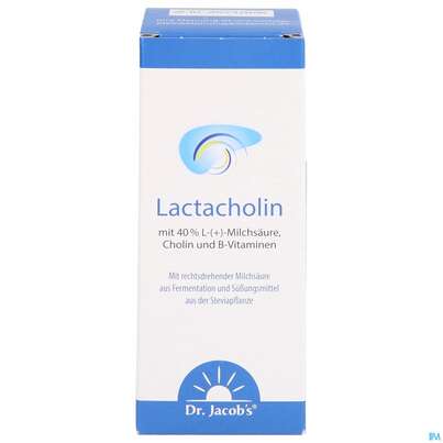Sie sehen eine Packung Lactacholin Tropfen Dr. Jacobs 100ml, Produktbild: 01 Lactacholin Tropfen Dr. Jacobs 100ml, A-Nr.: 4002450 - 01