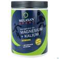 Sie sehen eine Packung Magnesium +kalium/melasan Sport Sportgetraenk Zitrone 610g, Produktbild: 01 Magnesium +kalium/melasan Sport Sportgetraenk Zitrone 610g, A-Nr.: 4733923 - 01