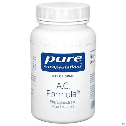 Sie sehen eine Packung Pure Encapsulations A.c. Formula 60 Kapseln, Produktbild: 02 Pure Encapsulations A.c. Formula 60 Kapseln, A-Nr.: 2111695 - 02