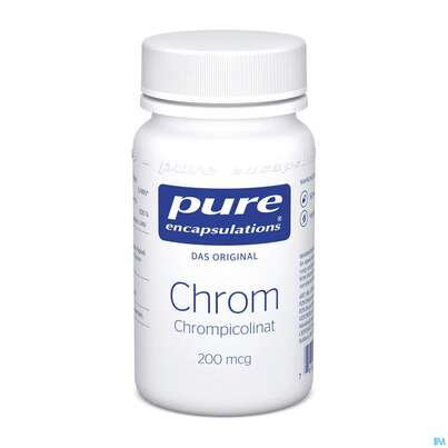 Sie sehen eine Packung Pure Encapsulations Chrom 60 Kapseln, Produktbild: 03 Pure Encapsulations Chrom 60 Kapseln, A-Nr.: 2291177 - 03