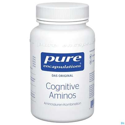 Sie sehen eine Packung Pure Encapsulations Cognitive Aminos 60 Kapseln, Produktbild: 01 Pure Encapsulations Cognitive Aminos 60 Kapseln, A-Nr.: 2785169 - 01