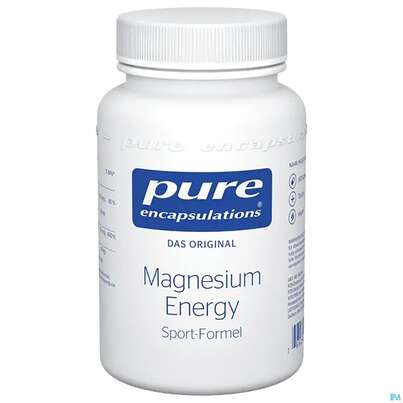 Sie sehen eine Packung Pure Encapsulations Magnesium Energy 60 Kapseln, Produktbild: 01 Pure Encapsulations Magnesium Energy 60 Kapseln, A-Nr.: 4392221 - 01