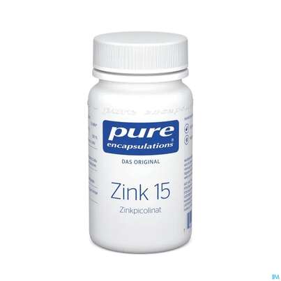Pure Encapsulations Zink 15 (zinkpicolinat) 60 Kapseln, A-Nr.: 2111749 - 01