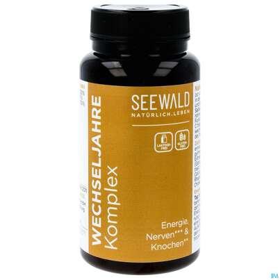Sie sehen eine Packung Seewald Wechseljahre Komplex 60 St, Produktbild: 01 Seewald Wechseljahre Komplex 60 St, A-Nr.: 4839165 - 01