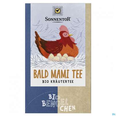 Sie sehen eine Packung Sonnentor Biobengelchen Bald Mami Tee 02626 18st, Produktbild: 03 Sonnentor Biobengelchen Bald Mami Tee 02626 18st, A-Nr.: 5448828 - 03