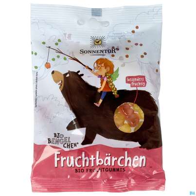 Sie sehen eine Packung Sonnentor Biobengelchen Fruchtbaerchen Bio 00971 100g, Produktbild: 01 Sonnentor Biobengelchen Fruchtbaerchen Bio 00971 100g, A-Nr.: 3739591 - 01