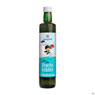 Sie sehen eine Packung Sonnentor Biobengelchen Sirup Bio Fruchtschatz 00639 500ml, Produktbild: 03 Sonnentor Biobengelchen Sirup Bio Fruchtschatz 00639 500ml, A-Nr.: 4356923 - 03