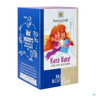 Sie sehen eine Packung Sonnentor Tee/bio Bio-bengelchen Kutz-kutz F.kleinen 02630 18st, Produktbild: 02 Sonnentor Tee/bio Bio-bengelchen Kutz-kutz F.kleinen 02630 18st, A-Nr.: 3153684 - 02