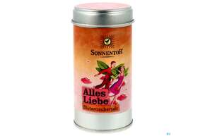 Sonnentor Bio Alles Liebe Bluetenzauber Salz Streudose 07780 90g, A-Nr.: 4096592 - 01