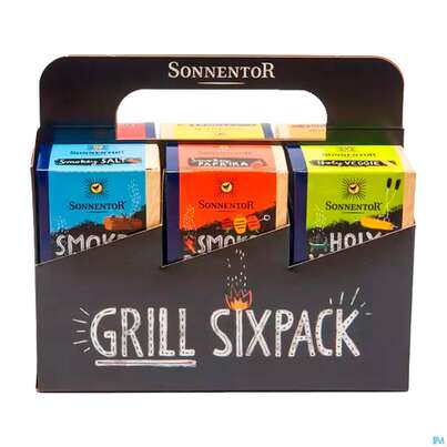 Sonnentor Gewuerzmischung/bio Grillgewuerz Sixpack (grillen) Neu 01821 1pk, A-Nr.: 4793658 - 02