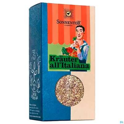 Sie sehen eine Packung Sonnentor Kraeuter/all Italiana Geschnitten Bio 00681 20g, Produktbild: 05 Sonnentor Kraeuter/all Italiana Geschnitten Bio 00681 20g, A-Nr.: 5477126 - 05