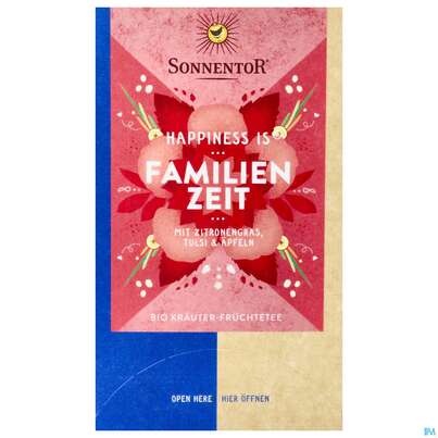 Sonnentor Tee/bio Happiness Is Tee Familienzeit 02311 18st, A-Nr.: 5683707 - 01