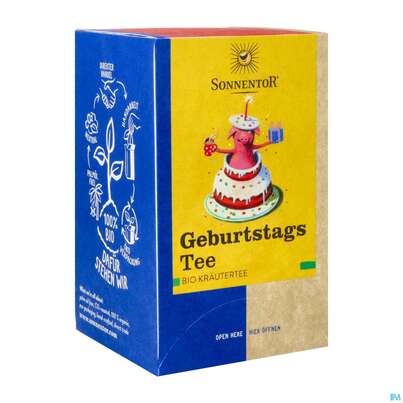 Sonnentor Tee/bio Geburtstagstee 02409 18st, A-Nr.: 3257886 - 02