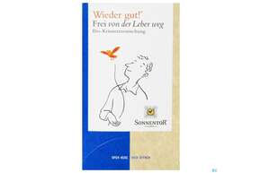 Sonnentor Tee/bio/wieder Gut Frei Von Der Leber Weg 02704 18st, A-Nr.: 3428773 - 01