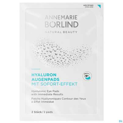 Boerlind Hyaluron Augenpads Sofort Effekt 6 Stueck 898 1pk, A-Nr.: 4558118 - 02