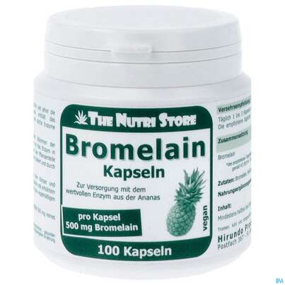 Bromelain Kapseln 500mg Vegan 100st, A-Nr.: 3893984 - 01
