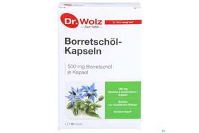Borretschoel Kapseln Dr.wolz Nr 60608 60st, A-Nr.: 3839312 - 01