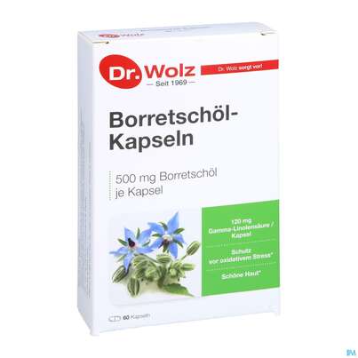 Borretschoel Kapseln Dr.wolz Nr 60608 60st, A-Nr.: 3839312 - 02