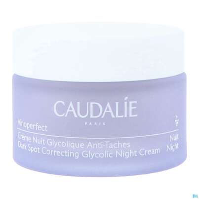 Sie sehen eine Packung Caudalie Vinopferfect Glykol-nachtcreme Anti-pigmentflecken 50ml, Produktbild: 06 Caudalie Vinopferfect Glykol-nachtcreme Anti-pigmentflecken 50ml, A-Nr.: 5246740 - 06