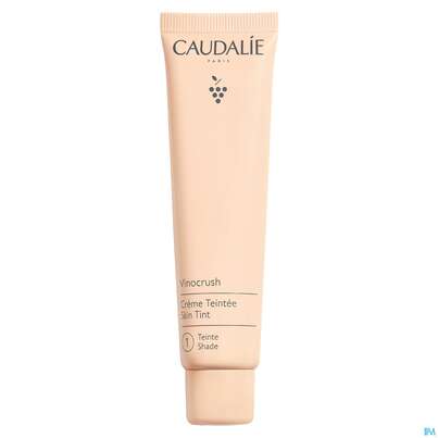 Sie sehen eine Packung Caudalie Vinocrush Getoente Creme 1 30ml, Produktbild: 02 Caudalie Vinocrush Getoente Creme 1 30ml, A-Nr.: 5829654 - 02