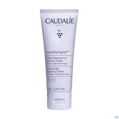 Sie sehen eine Packung Caudalie Vinotherapist Hand +nagelcreme 75ml, Produktbild: 01 Caudalie Vinotherapist Hand +nagelcreme 75ml, A-Nr.: 5608930 - 01
