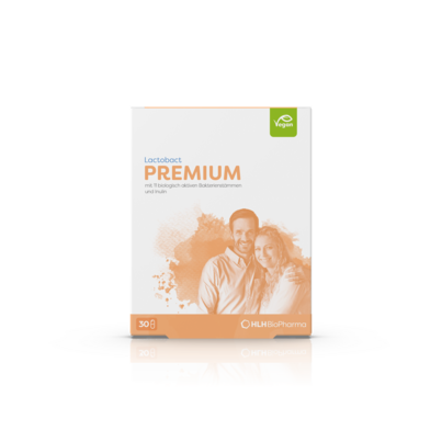 Sie sehen eine Packung Lactobact PREMIUM, Produktbild: 01 Lactobact PREMIUM, A-Nr.: 5741497 - 01