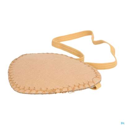 Sie sehen eine Packung Augenklappen -healthcare24 +gummiband Sand 1st, Produktbild: 01 Augenklappen -healthcare24 +gummiband Sand 1st, A-Nr.: 3591361 - 01