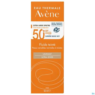 Avène Getöntes Sonnenfluid Spf 50+ 50ml, A-Nr.: 5598982 - 01