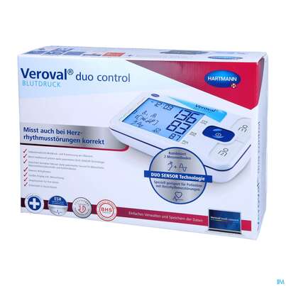 Sie sehen eine Packung Blutdruckmesser Veroval Diagnostik Duo Control Manschette 22-32 Cm 1st, Produktbild: 04 Blutdruckmesser Veroval Diagnostik Duo Control Manschette 22-32 Cm 1st, A-Nr.: 4897168 - 04