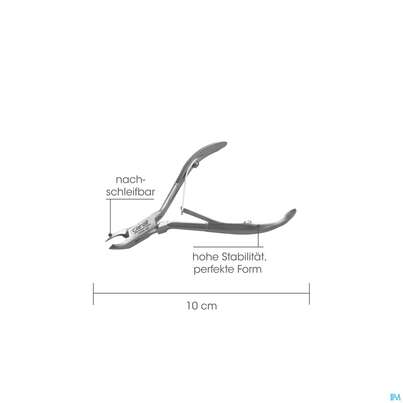 Hautzange Canal Rostfrei/schneide 3mm 10cm 3090- 1st, A-Nr.: 4786575 - 02