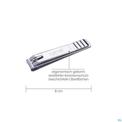 Sie sehen eine Packung Nagel Knipser Canal Vernickelt 8cm Fuss 3050- 1st, Produktbild: 02 Nagel Knipser Canal Vernickelt 8cm Fuss 3050- 1st, A-Nr.: 4786457 - 02