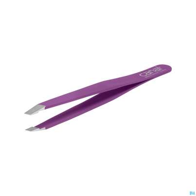 Sie sehen eine Packung Pinzetten Canal Rostfrei/schraeg 9cm Violett 2068- 1st, Produktbild: 01 Pinzetten Canal Rostfrei/schraeg 9cm Violett 2068- 1st, A-Nr.: 4785920 - 01