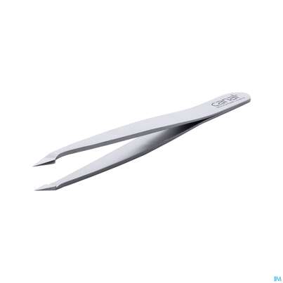 Pinzetten Canal Rostfrei/satin 9cm Schraeg/spitz 2300- 1st, A-Nr.: 4786138 - 01