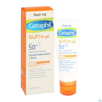 Sonnenprodukte Cetaphil Sun Daylong Liposomale Lotion Stick Sun To Go Sfp50+ 20ml, A-Nr.: 5192599 - 05