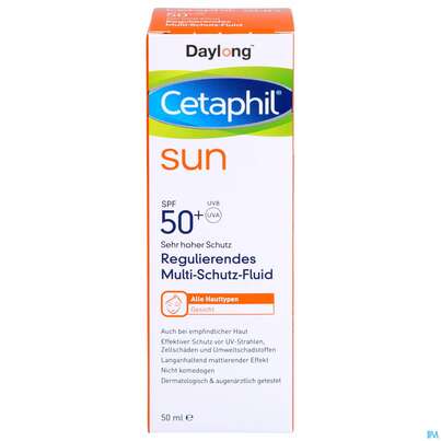 Sonnenprodukte Cetaphil Sun Daylong Multi Schutz Fluid Regulierend Spf50+ 50ml, A-Nr.: 5129678 - 01