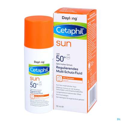 Sonnenprodukte Cetaphil Sun Daylong Multi Schutz Fluid Regulierend Spf50+ 50ml, A-Nr.: 5129678 - 04