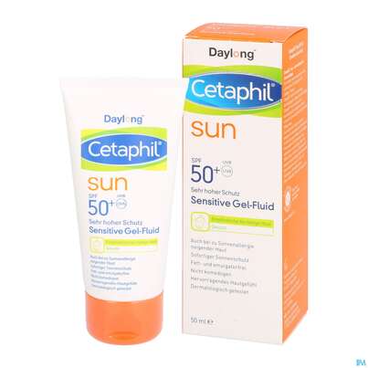 Sonnenprodukte Cetaphil Sun Daylong Sensitive Gel Fluid Sfp50+ 50ml, A-Nr.: 5129744 - 04