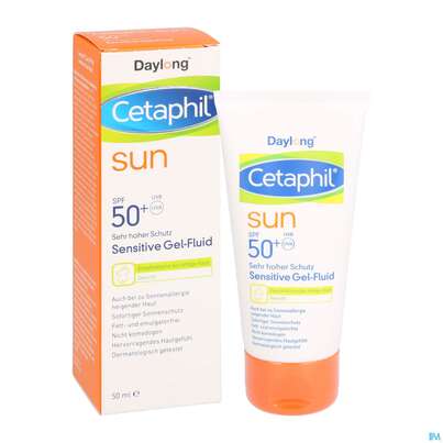 Sonnenprodukte Cetaphil Sun Daylong Sensitive Gel Fluid Sfp50+ 50ml, A-Nr.: 5129744 - 05