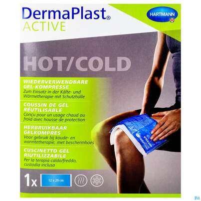 Sie sehen eine Packung Kalt/warm Therapie Dermaplast/active Hot/cold Gel-kompresse Wiederverwendb.12x29cm 1st, Produktbild: 01 Kalt/warm Therapie Dermaplast/active Hot/cold Gel-kompresse Wiederverwendb.12x29cm 1st, A-Nr.: 4749226 - 01