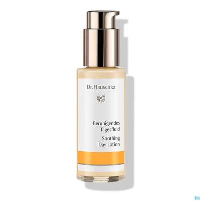 Sie sehen eine Packung Dr. Hauschka Beruhigendes Tagesfluid 50ml, Produktbild: 02 Dr. Hauschka Beruhigendes Tagesfluid 50ml, A-Nr.: 5405687 - 02