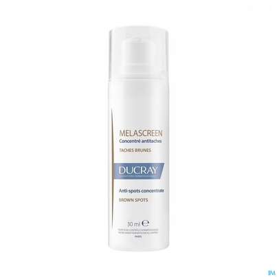 Sie sehen eine Packung Ducray Melascreen Depigmentierende Creme Konzentrat 30ml, Produktbild: 03 Ducray Melascreen Depigmentierende Creme Konzentrat 30ml, A-Nr.: 5724234 - 03