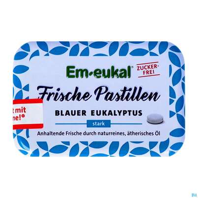 Em-eukal Frische Pastillen Dose Zfr Blauer Eukalyptus 20g, A-Nr.: 4934024 - 03
