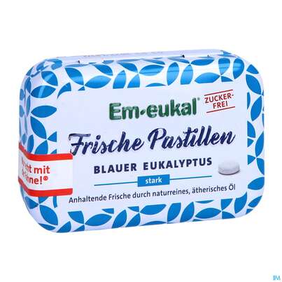 Em-eukal Frische Pastillen Dose Zfr Blauer Eukalyptus 20g, A-Nr.: 4934024 - 05